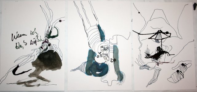 sammenzu (3teilig) - Version 2 (c) Zeichnung von J.Küster und S.Haun