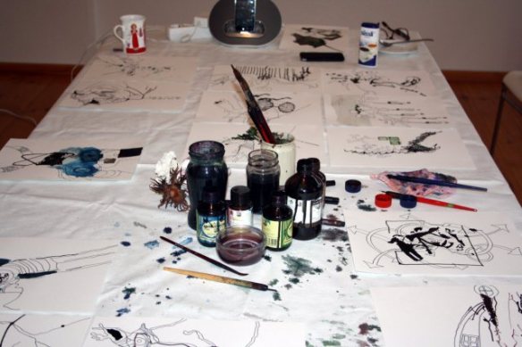 Arbeitsplatz (c) Foto von Claudia Jahnke