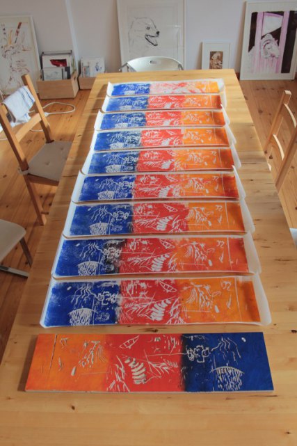 Geschafft, 9 drucke sind gerissen (c) Foto von Susanne Haun