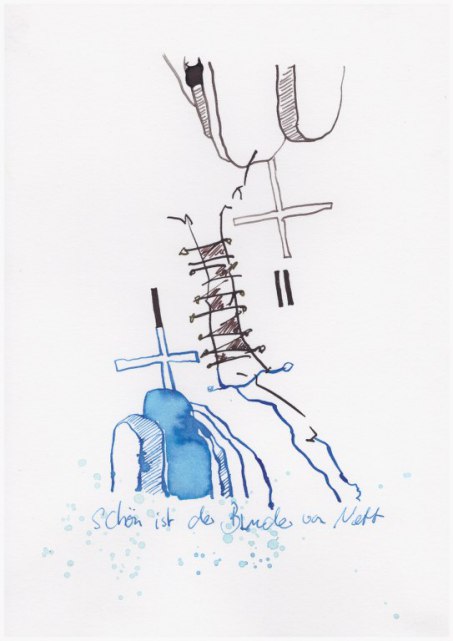 sammenzu 28.7.2015 (c) Zeichnung von J.Küster und Susanne Haun